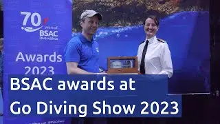 NEWS: BSAC presents awards at Go Diving Show 2023