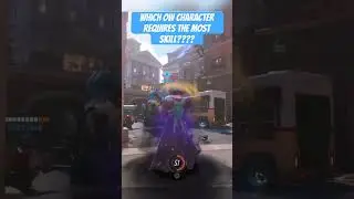 💯WHICH OW CHARACTER REQUIRES THE MOST SKILL💯#overwatchgameplay #overwatch2tank #overwatch2support