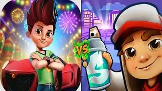 🔥Кико и Супер Спидо против Subway Surfers 🏃&zwj;♂️ Новое обновление игрового процесса | Epic Run Batt...