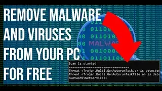 How to remove viruses for FREE, IN 4 MINUTES #diy #tech #malware