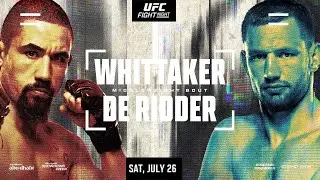 Just the Tip  Greasy 4-Leg Parlay for UFC Abu Dhabi: Whittaker vs De Ridder