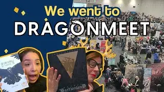 We went to Dragonmeet 2025! A TTRPG Convention in London, UK