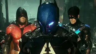 Robin and Nightwing are breaking the Arkham Knight | Ace Chemicals Story Mission