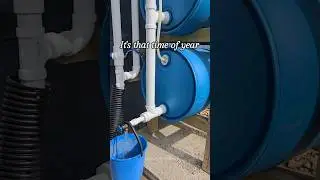 Collecting Rainwater In Our DIY Rain Barrel System #diyprojects #rainwater #outdoors