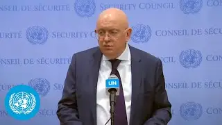 (RU) Russia on Kosovo - Media Stakeout | Security Council | United Nations