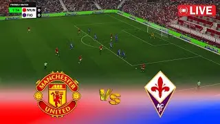 🔴Manchester United vs Fiorentina - Club Friendly Pre-Season 25/26 | Pes 21 Gameplay
