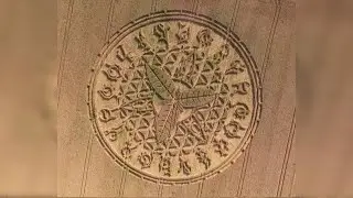 CROP CIRCLE ~ WHOLE WORLD'S SAVIOUR ~ 12th August 2016