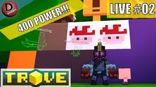 Let's Play: Trove! - 400 POWER LEVEL!! - w/thaFlyinHawaiian