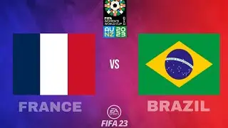 Brazil vs France | Women's World Cup | Group Match #fifa #worldcup2023 
