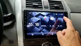Central Multim&iacute;dia H-tech 9125 Android car play, bom aparelho.