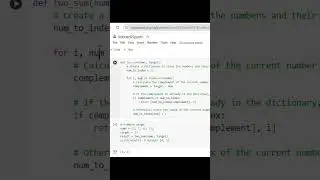 Interview Question #1: Sum of TWO Number