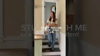 STUDY WITH ME ✨🤎📔☕️ #sahmstudent #sahmlifestyle #realmoms #studyvlog