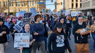 Anti-ICE March, San Antonio, Texas on January 10, 2026