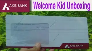 Axis Bank ATM Card UnBoxing || Axis bank debit card unboxing || Axis bank welcome kit unboxing 2021