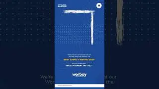 Worbay Wins Best Safety Award 2025 | Recognized by The Statement Project & Rama Barcode Project