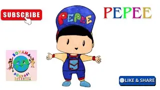 Pepee çizimi ve boyama Pepee izle çizgifilm en sevilen Pepee’nin sihirli dünyası eğlenceli #cartoon