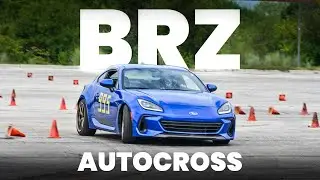 First Time at Autocross With The BRZ