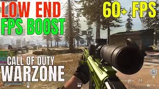 Call Of Duty Warzone | low spec PC performance BOOST