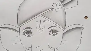 || How to draw easy Ganesh ji drawing || Easy Ganesh ji drawing 