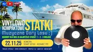 LIVE🔴22.11.2025 👉 Vinylowo - Kompaktowe STATKI / Muzyczne 
