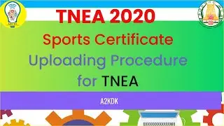 tnea2020 sports certificates Upload Instructions | Sports Quota In Tnea counselling process