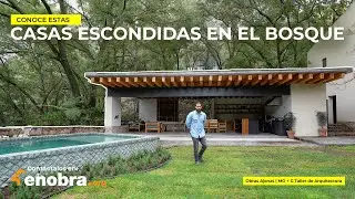 CASAS en el BOSQUE con materiales MUY ELEGANTES! | Obras Ajenas | MO + G Taller de Arquitectura | #8