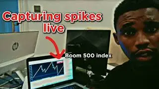 live trading on boom 500 index with spike detector indicator software #boom500 #forextrading #mt5