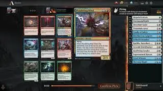 Learn MTG Arena Crimson Vow Limited with me |Premier Draft | Katilda Spirit Deck 3 -3 | Autocast bug