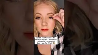 When You Try World Best 12-Micro Magnetic Eyelashes #magneticlashes#magneticeyelashes#veganeyelashes
