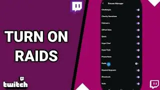 How To Turn On Raids For Stream On Twitch Live Game Streaming App