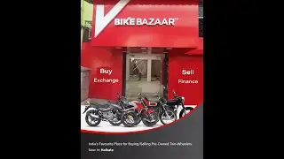 Second Hand Bikes in Kolkata | Easy EMI | Free 6 Months Warranty || BikeBazaar