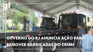Opera&ccedil;&atilde;o Barricada Zero: RJ espera come&ccedil;ar a remover 14 mil obst&aacute;culos das ruas na semana que vem