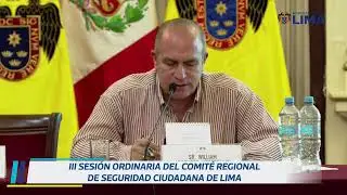 Tercera Sesi&oacute;n de Instalaci&oacute;n y Juramentaci&oacute;n del Coresec.