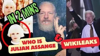 Who is Julian Assange & Wikileaks , Story of Espionage of Wikileaks Founder in 2 Mins #wikileaks