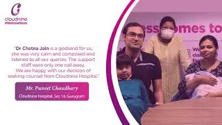 Puneet Chaudhary | Cloudnine Hospitals, Sector-14, Gurugram | Testimonials