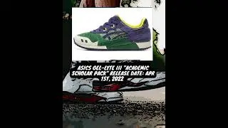 ASICS GEL Lyte III Academic Scholar Pack Release Date Apr 1st, 2022