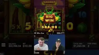 BANANA FARM JUST PAID MASSIVE WIN 🤯 #slots  #togi #CasinoVibes #blackjack #slotsgame #fyp