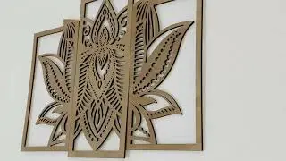 Review of 3 Pieces Lotus Flower Wall Art!