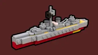 LEGO HMS Dreadnought Battleship MOC