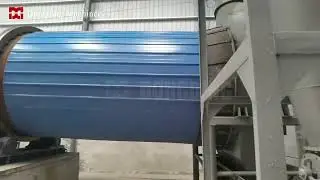 Mineral Sludge Dryer Installation Completed | Test Run Video
