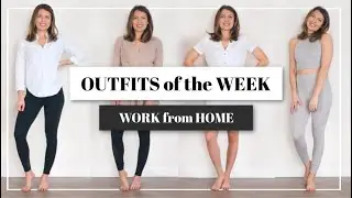 Work from Home Outfits of the Week || Quarantine Outfit Ideas