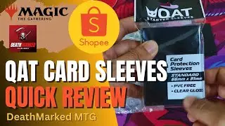 Magic: The Gathering QAT Card Sleeves Quick Product Review