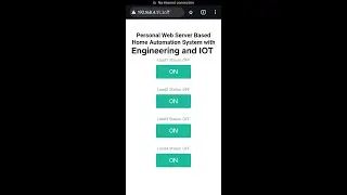 Web Server Based Home Automation With ESP8266 Board