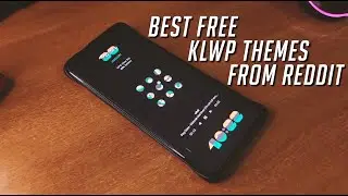 Best Free KLWP themes - Reddit Edition