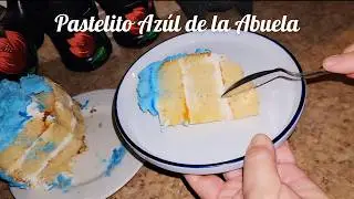 Pastelito Azul de la Abuela! - SinPretextos.