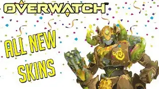 Overwatch Anniversary Event 2018 Skins,Emotes and more !!!!