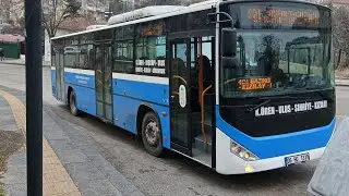 Otokar kent 290h bol ventil deutz motor sesi ve voith şanzıman sesi ile yolculuk 