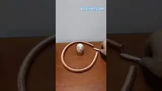 Current loop with the magnetic field creates torque which makes the motion #ensiner #physics