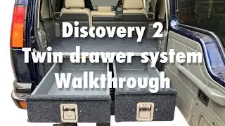 Discovery 2 Twin Drawer System Walkthrough #4wd #landroverdiscovery
