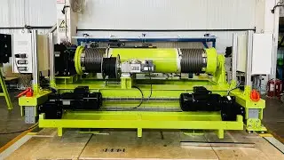 CW Open Winch Units #overheadcrane #eotcrane #hoistcrane #lifting #crane  #grua #gr&uacute;as